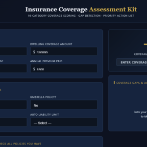 Insurance Coverage Assessment Kit